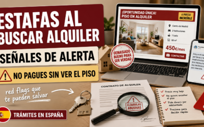 Estafas al buscar alquiler en España: señales de alerta que no tenés que ignorar